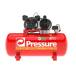 Compressor de Ar 10 PCM 100 Litros 140 PSI 2,0 HP ATG2-10/100V Pressure