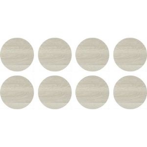 Tapa Furo Adesivo PVC 12mm Design Savona Duratex Cartela 40 unidades