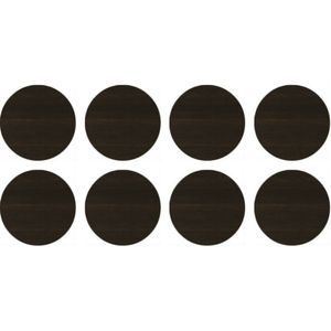 Tapa Furo Adesivo PVC 12mm Design Trancoso Duratex Cartela 40 Unidades