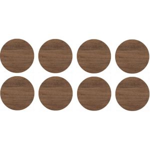 Tapa Furo Adesivo PVC 12mm Prisma Carvalho Évora Duratex Cartela 40 Unidades