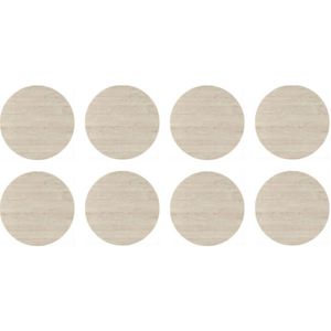 Tapa Furo Adesivo PVC 12mm Trama Positano Duratex Cartela 40 Unidades