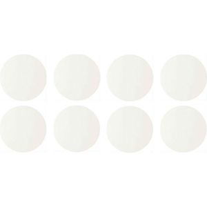Tapa Furo Adesivo PVC 12mm Trama Branco Diamante Duratex Cartela 40 Unidades
