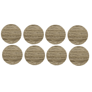 Tapa Furo Adesivo PVC 12mm Nature Marmara Erik Arauco Cartela 40 Unidades