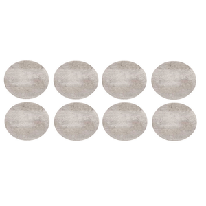 Tapa Furo Adesivo PVC 12mm Nature Concreto Metropolitan Arauco Cartela 40 Unidades