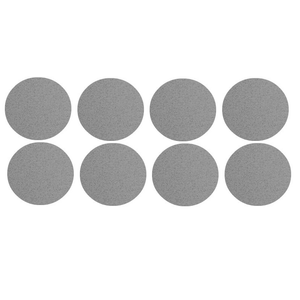 Tapa Furo Adesivo PVC 12mm Chess Gris Arauco Cartela 40 Unidades