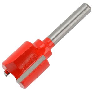 Fresa Reta Paralela Ø 20,0 x 19,0 mm Topo Cortante Haste 06 mm 04-15506