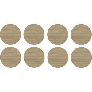 Tapa Furo Adesivo PVC 12mm Essencial Wood Carvalho Batur Duratex Cartela 40 Unidades