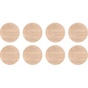 Tapa Furo Adesivo PVC 12mm Sonoma Carvalho Mel Arauco Cartela 40 Unidades