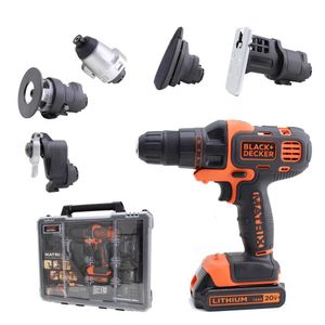 Kit Parafusadeira Matrix 6 em 1 20V BDCDM6KITC Bivolt Black & Decker