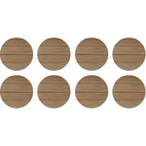 Tapa Furo Adesivo PVC 12mm Trend Autentic Arauco Cartela 40 Unidades
