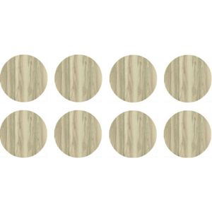 Tapa Furo Adesivo PVC 12mm Nature Marmara Gri Arauco Cartela 40 Unidades