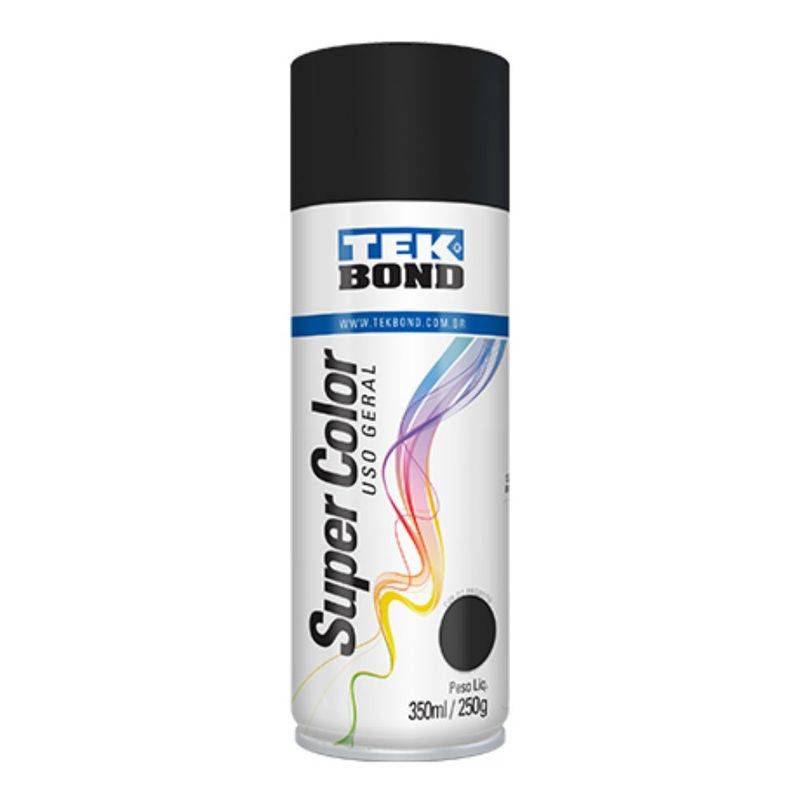 tinta-spray-super-color-preto-fosco-tekbond-imagem-01