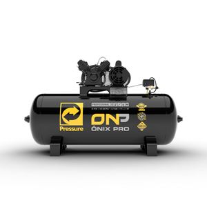 Compressor de Ar 10 PCM 175 Litros 140 PSI 2,0 HP ONP-10/175V Pressure