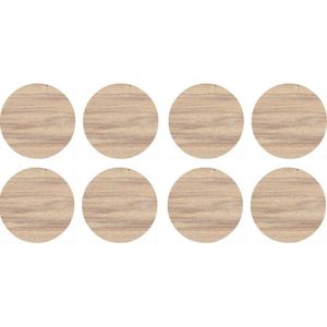 Tapa Furo Adesivo PVC 12mm Trend Zenrys Arauco Cartela 40 Unidades