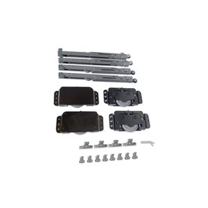 Sistema Deslizante RB 68 VR300/2 (60 Kg) Embutido para 02 Portas Rometal