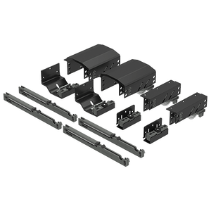 Sistema Deslizante Dominus Top (50 a 80 Kg) para 03 Portas Rometal