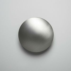 Puxador Ponto Orion 80x31mm Níquel Escovado Zen Design