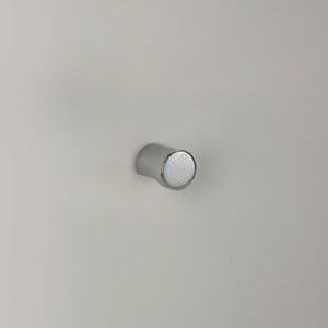 Puxador Ponto Rádio Mini Níquel Escovado Zen Design
