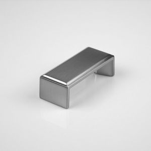 Puxador Creta 192mm Níquel Escovado Zen Design