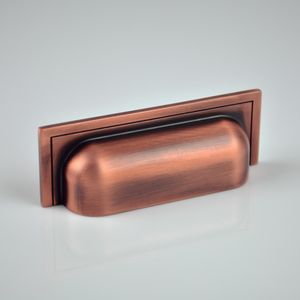 Puxador Plymouth 80mm Vecchio Cobre Zen Design