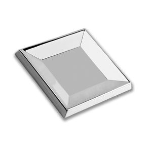 Puxador Ponto Piatto Cromado Zen Design