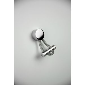 Puxador Ponto Oriente Cromado com Espia Zen Design