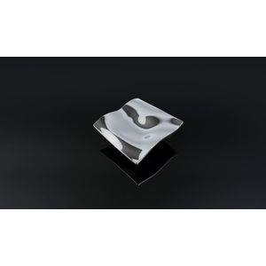 Puxador Ponto Duplo para Porta de Passagem Acqua di Zen Cromado Zen Design