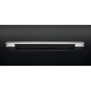 Puxador Alça Dupla para Porta de Passagem Home 1.000mm Inox Polido Zen Design