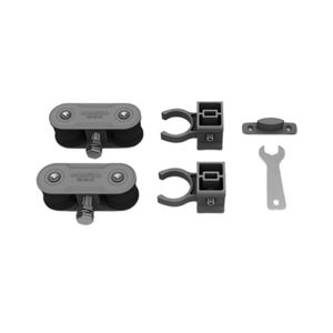 Sistema Deslizante RO 8102XT (80 Kg) para Portas de Alumínio Kit para 01 Porta Rometal