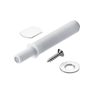 Pulsador Magnético de Embutir Tip On Curto Branco Blum