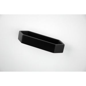 Puxador Elemento Médio 48mm Preto Zen Design