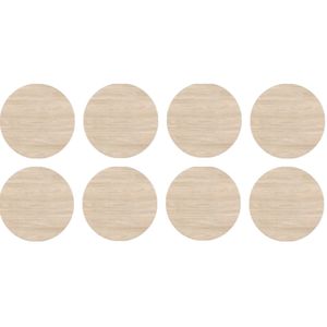 Tapa Furo Adesivo PVC 12mm Genuíno Tirol Arauco Cartela 40 Unidades