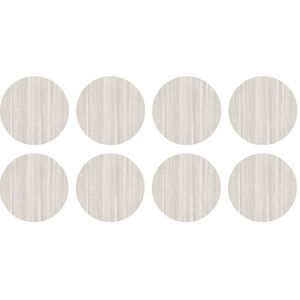 Tapa Furo Adesivo PVC 12mm Naturale New Cherry Guararapes Cartela 40 Unidades