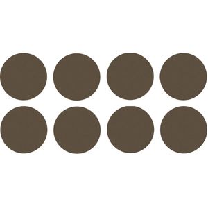 Tapa Furo Adesivo PVC 12mm Metalic Cobre Silk Guararapes Cartela 40 Unidades