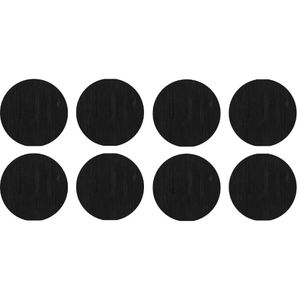 Tapa Furo Adesivo PVC 12mm Dual Touch Dual Black Guararapes Cartela 40 Unidades