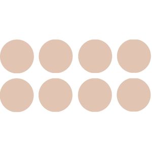 Tapa Furo Adesivo PVC 12mm Colors Rosa Milkshake Guararapes Cartela 40 unidades