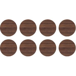 Tapa Furo Adesivo PVC 12mm Cross Arizona Duratex Cartela 40 Unidades