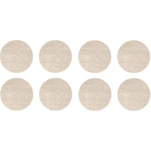 Tapa Furo Adesivo PVC 12mm Trend Baltic Arauco Cartela 40 Unidades