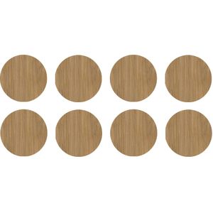 Tapa Furo Adesivo PVC 12mm Madeiras do Brasil Freijó Guararapes Cartela 40 unidades