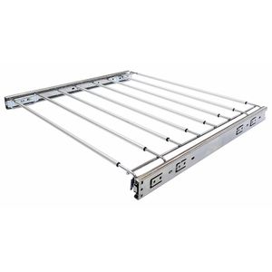 Calceiro Horizontal Extensível 8065 470-670x35x430mm Cromado