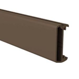Bastão Cabide Vesto RM-282 28x12mm Barra com 03 Metros Champagne Claro Rometal
