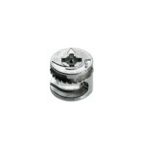Dispositivo de Montagem Minifix 12x9,5mm sem Arremate Niquelado (para MDF 12mm) Bigfer