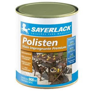 Stain Impregnante Polisten TS 3200 Clear Incolor Exterior/Interior 0,9 litros Sayerlack