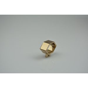 Puxador Elemento Pequeno 11mm Gold Zen Design