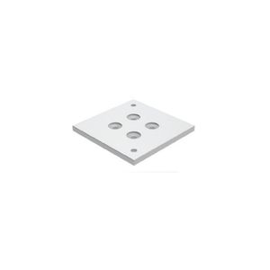 Suporte Fixação Teto/Parede Perfil Modular Link Natural 04 unidades Rometal