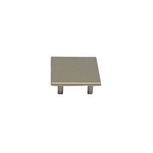 Tampa de Acabamento para Perfil Modular Link Champagne Claro Rometal
