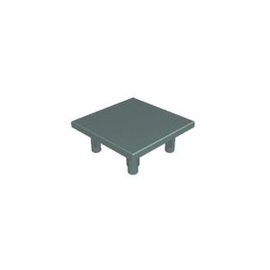 Tampa de Acabamento para Perfil Modular Link Natural Rometal