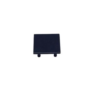 Tampa de Acabamento para Perfil Modular Link Preto Rometal