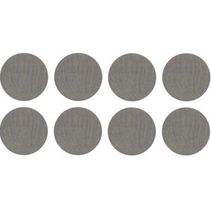 Tapa Furo Adesivo PVC 12mm Conceito Basalto Duratex Cartela 40 unidades