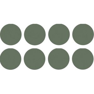 Tapa Furo Adesivo PVC 12mm Velluto Verde Floresta Duratex Cartela 40 unidades